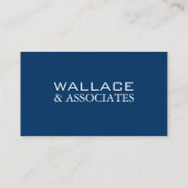 弁護士の名刺 名刺 (裏面)