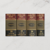 弁護士の名刺 名刺 (裏面)