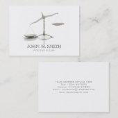 弁護士の名刺 名刺 (正面/裏面)