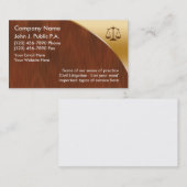 弁護士の名刺 名刺 (正面/裏面)