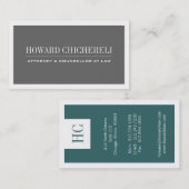 弁護士の名刺 名刺 (正面/裏面)