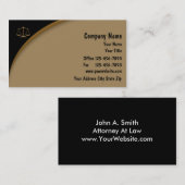 弁護士の名刺 名刺 (正面/裏面)