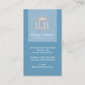 弁護士の名刺 名刺 (裏面)