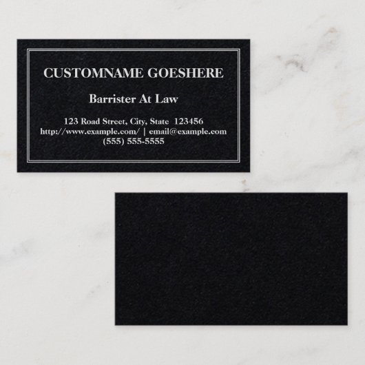 弁護士の名刺 名刺 (正面/裏面)