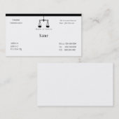 弁護士の名刺II 名刺 (正面/裏面)