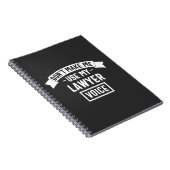 弁護士の声を使わせるな ノートブック (右側)