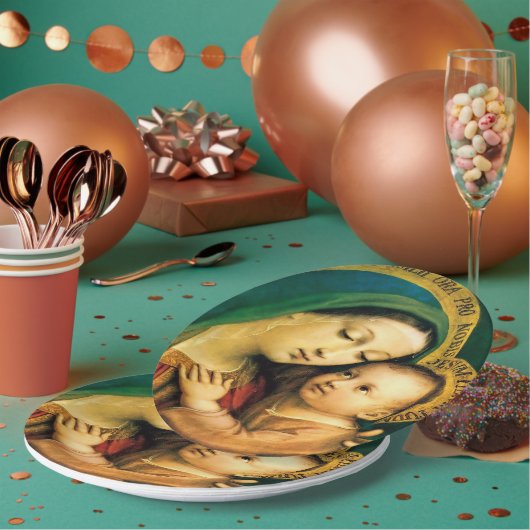 弁護士の女性 ペーパープレート (複数)