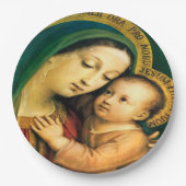 弁護士の女性 ペーパープレート (正面)