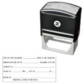 弁護士の宣誓供述書番号法務 セルフインキングスタンプ (インサイチュ)