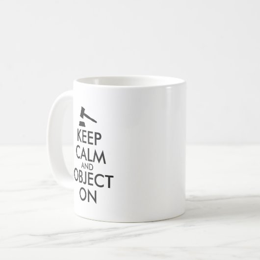 弁護士の弁護士の裁判官の法科の学生または教授のためのギフト コーヒーマグカップ (正面左)