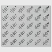 弁護士の弁護士の裁判官の法科の学生または教授のためのギフト ラッピングペーパー (フラット)