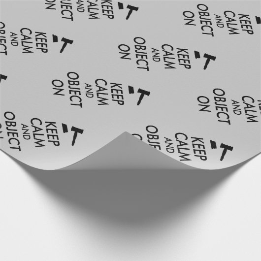 弁護士の弁護士の裁判官の法科の学生または教授のためのギフト ラッピングペーパー (角)