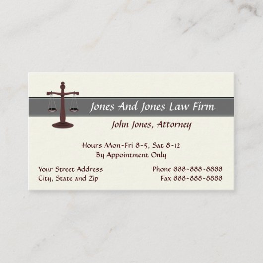 弁護士の弁護士の記号の法的名刺 名刺 (正面)