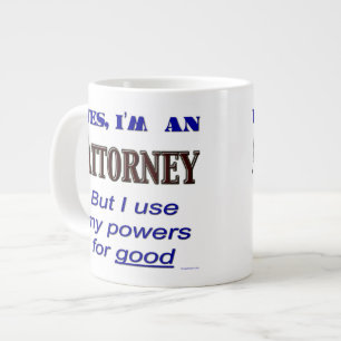 弁護士の強力なジャンボコーヒーマグ ジャンボコーヒーマグカップ