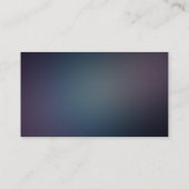 弁護士の支持者の正義の懇願者の名刺 名刺 (裏面)