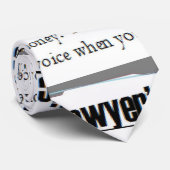 弁護士の文字のタイ ネクタイ (ロール)