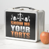 弁護士の法学生パラリーガルを表示 メタルランチボックス (インサイチュ)