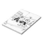 弁護士の漫画 5299 ノートパッド (回転)
