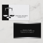 弁護士の白黒法的尺度 名刺 (正面/裏面)