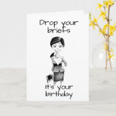 弁護士の誕生日を祝う カード (黄色い花)