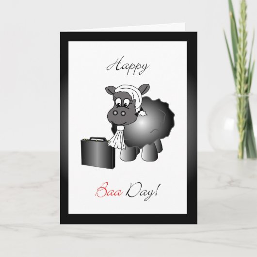 弁護士の誕生日グリーティングカード カード (正面)