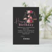 弁護士の誕生日 カード (スタンド正面)