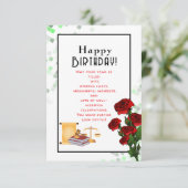 弁護士の誕生日 カード (スタンド正面)