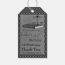 弁護士の誕生日 ギフトタグ