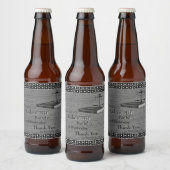 弁護士の誕生日 ビールラベル (ボトル)