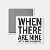 弁護士の贈り物は、9つの黒 マグネット (正面/裏面)