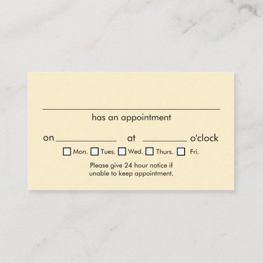 弁護士の黒および金ゴールドのアポイントメント 名刺 (裏面)