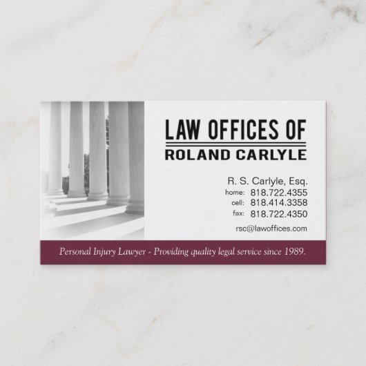 弁護士のLegal2法律事務所 名刺 (正面)