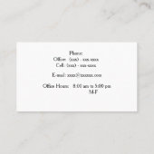 弁護士はかりで測の名刺の輝き 名刺 (裏面)