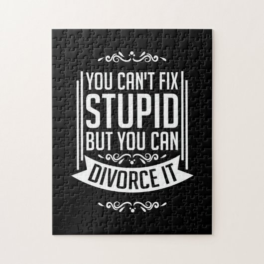 弁護士はそれを離婚することができる ジグソーパズル (縦)