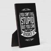 弁護士はそれを離婚することができる フォトプラーク (側面)