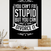 弁護士はそれを離婚することができる ポスター (キッチン)