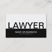 弁護士はっきりした 名刺 (正面)