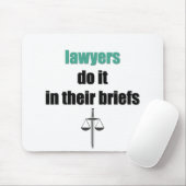 弁護士は彼らの報告書のそれをします マウスパッド (マウス)