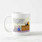 弁護士は殺害が実際にしゃっくりの治療だったことを言います コーヒーマグカップ (左)