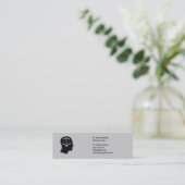 弁護士は|考えます スキニー名刺 (スタンド正面)