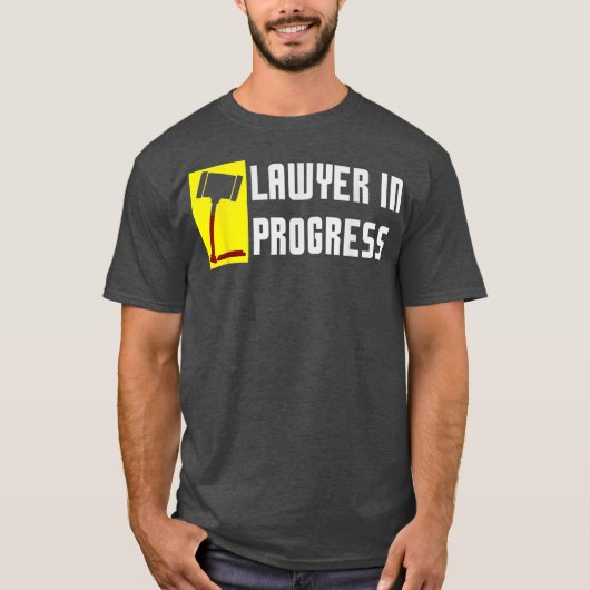 弁護士への道 司法試験に挑む学生の日々 Tシャツ (正面)