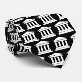 弁護士または裁判官のための裁判所のパターンのネックタイ ネクタイ (ロール)