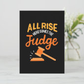 弁護士よ、立ち上がれ。裁判官がやってくる 招待状 (スタンド正面)