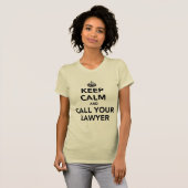 弁護士を呼べ Tシャツ (正面フル)