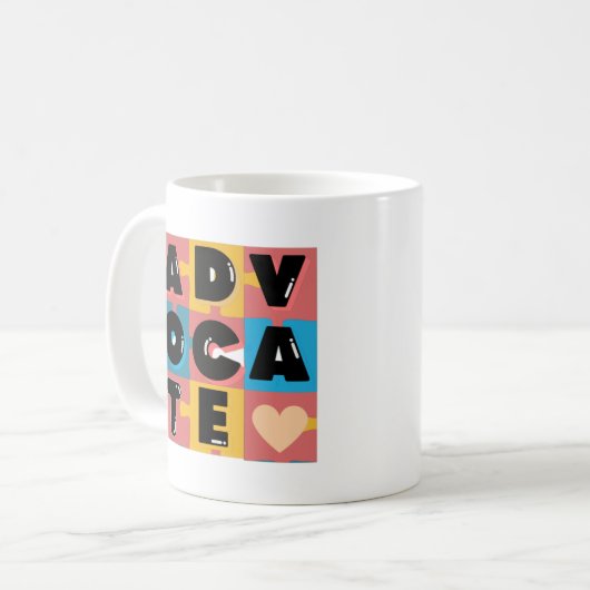 弁護士を弁護する コーヒーマグカップ (正面左)