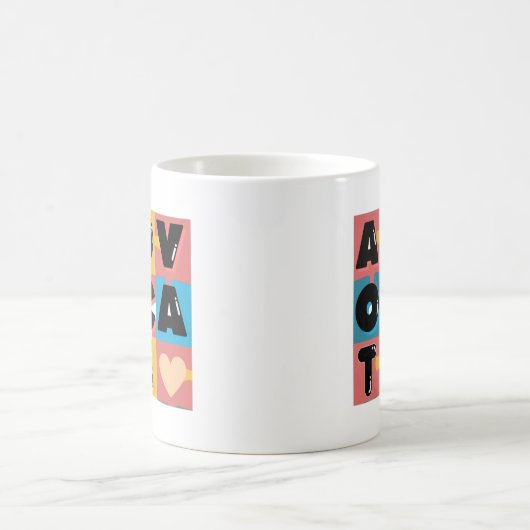 弁護士を弁護する コーヒーマグカップ (中央)