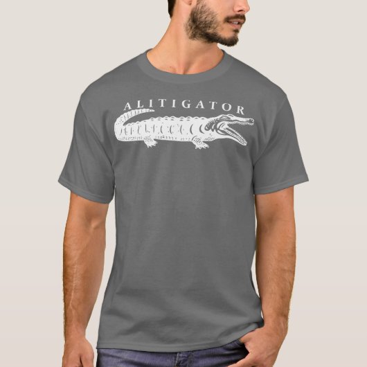 弁護士アリゲーター弁護士カウンセラー Tシャツ (正面)