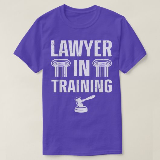 弁護士アートメンズ女性法学生未来弁護士L Tシャツ (デザイン正面)