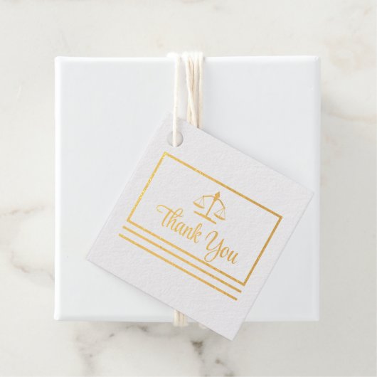 弁護士エレガントサンキューフォイルはがき フェイバータグ (箱)