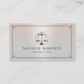 弁護士エレガントシルバー弁護士 名刺 (正面)